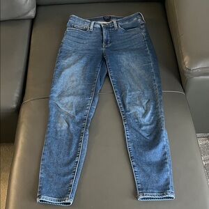 Women's J.Crew Mid-Wash blue Skinny Jeans